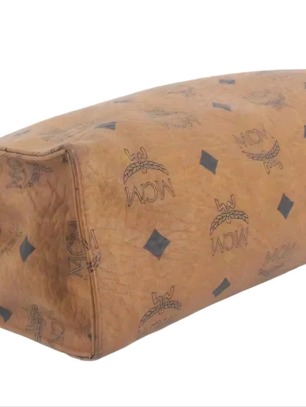 MCM Brown Visetos Clutch Retail $480 Includes COA - Picture 3 of 4